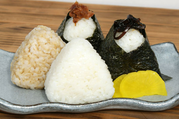 ファームランド米のおにぎり