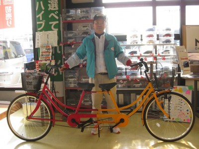 「2人乗り自転車完成!! byアナログ研究所」関連画像